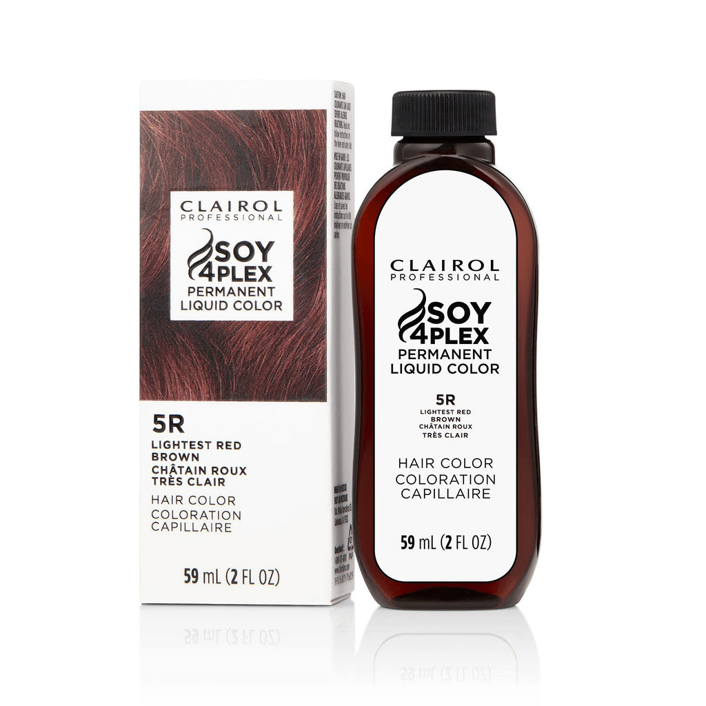 Clairol Professional Soy4Plex LiquiColor Permanent Hair Color - 5R | 33R (Lightest Red Brown)