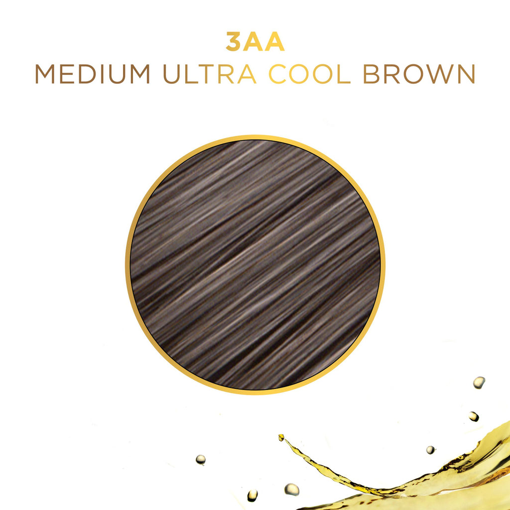070018109859 - Clairol Professional Soy4Plex LiquiColor Permanent Hair Color - 3AA | 57D (Medium Ultra Cool Brown)