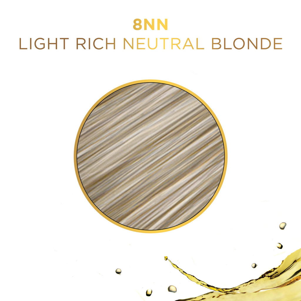 070018109415 - Clairol Professional Soy4Plex LiquiColor Permanent Hair Color - 8NN (Light Rich Neutral Blonde)