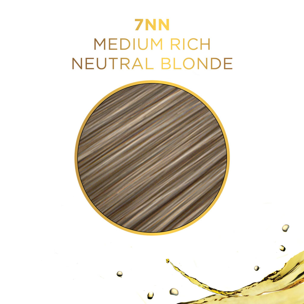 070018109392 - Clairol Professional Soy4Plex LiquiColor Permanent Hair Color - 7NN (Medium Rich Neutral Blonde)