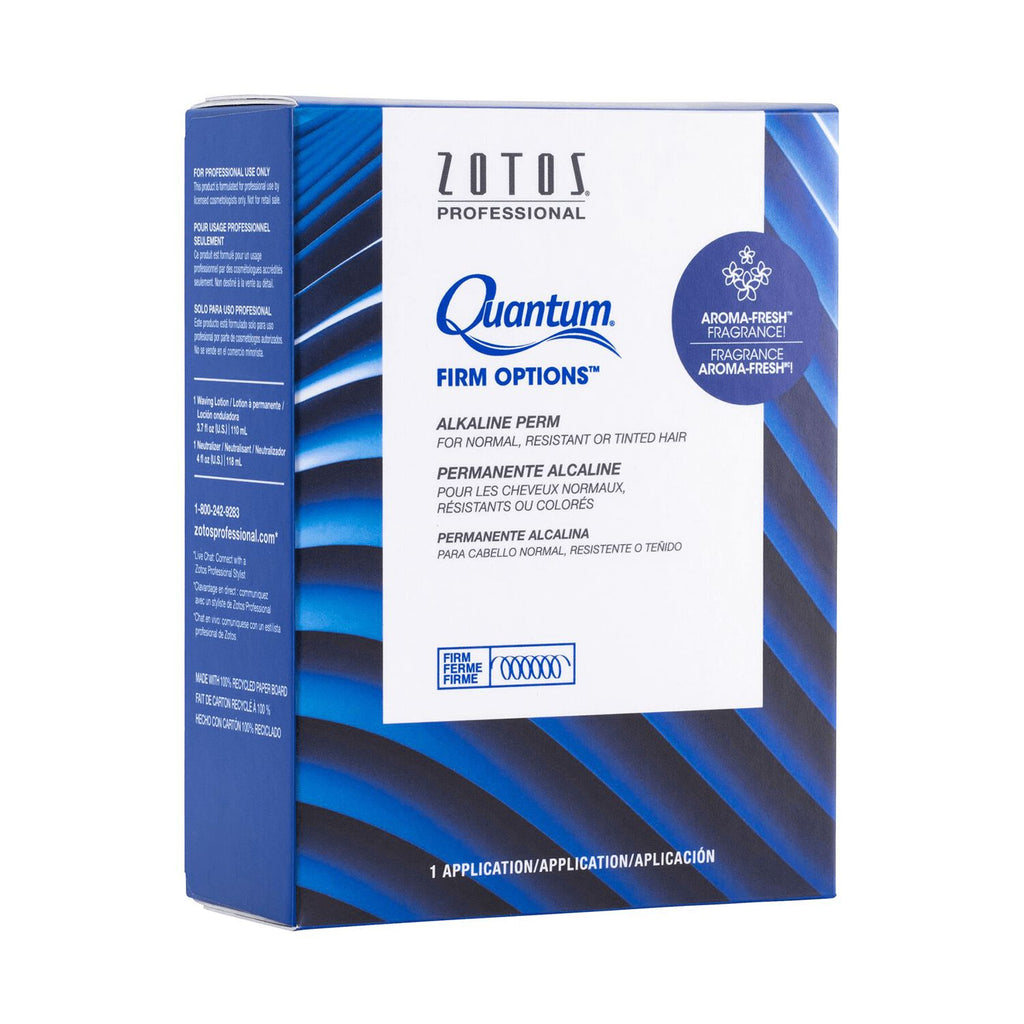 Zotos Quantum FIRM OPTIONS Alkaline Perm | Normal / Resistant / Tinted Hair