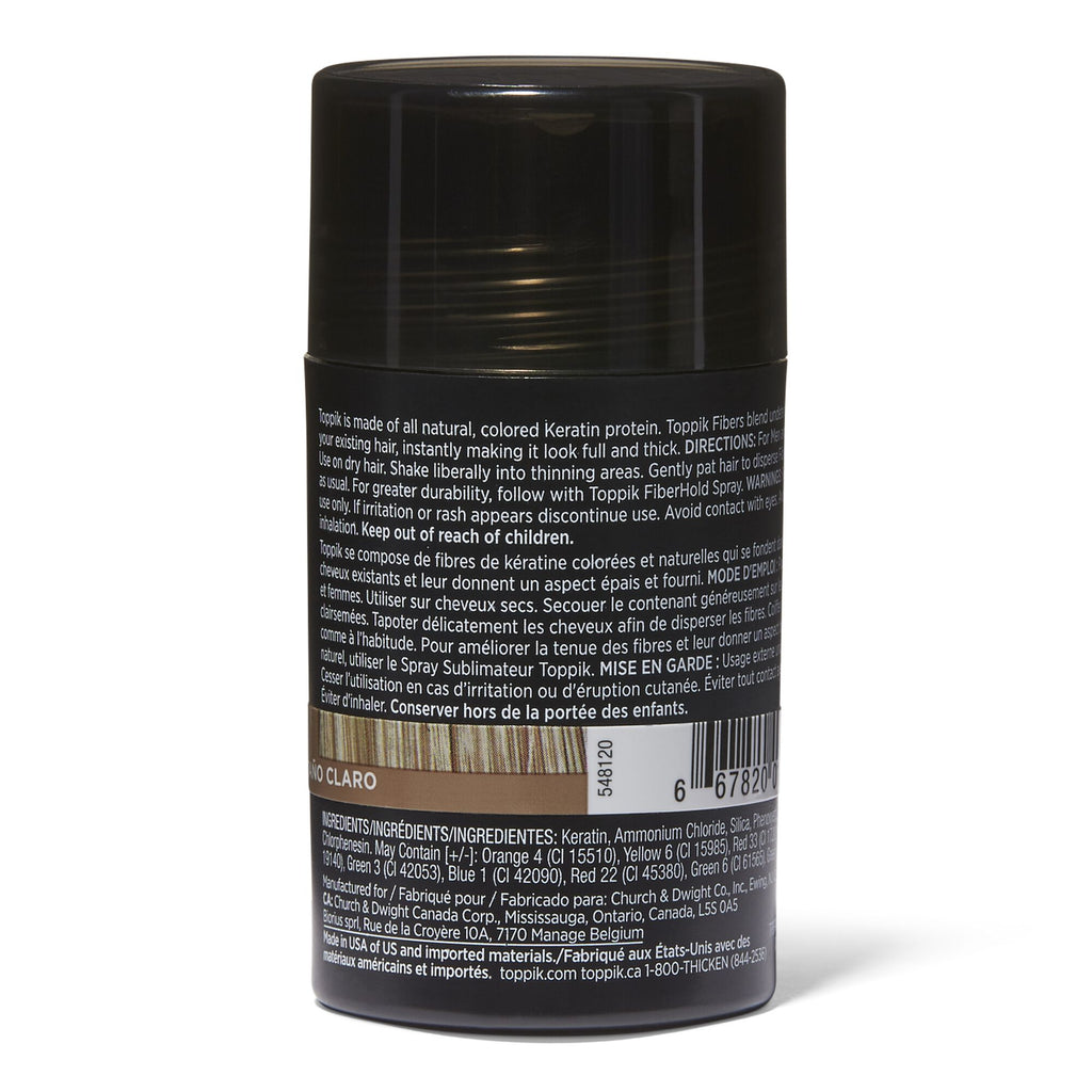 Toppik Hair Building Fibers 12 g / 0.42 oz - Light Brown