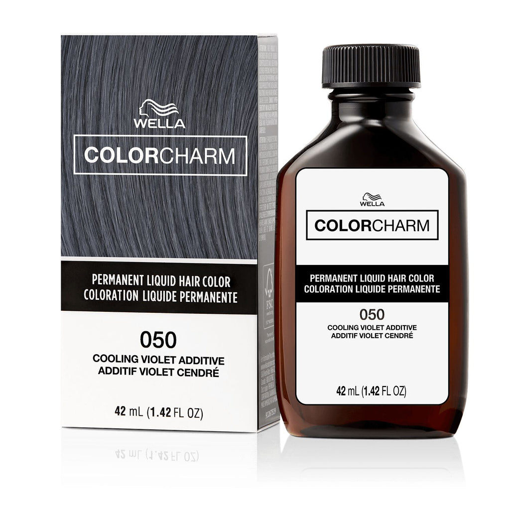 Wella ColorCharm Permanent Liquid Hair Color 42 ml / 1.4 oz - 050 Cooling Violet