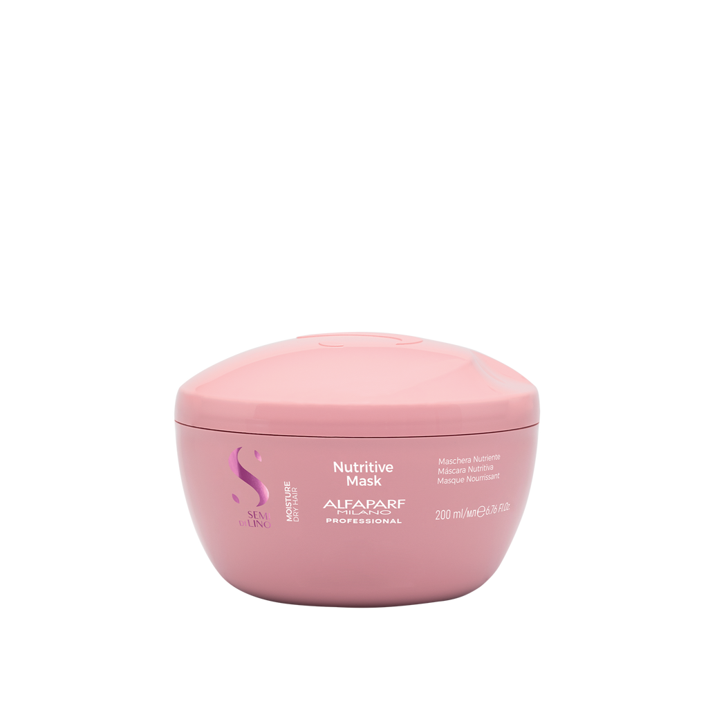 8022297064277 - Alfaparf Semi Di Lino Moisture Nutritive Mask 200 ml / 6.76 oz | For Dry Hair