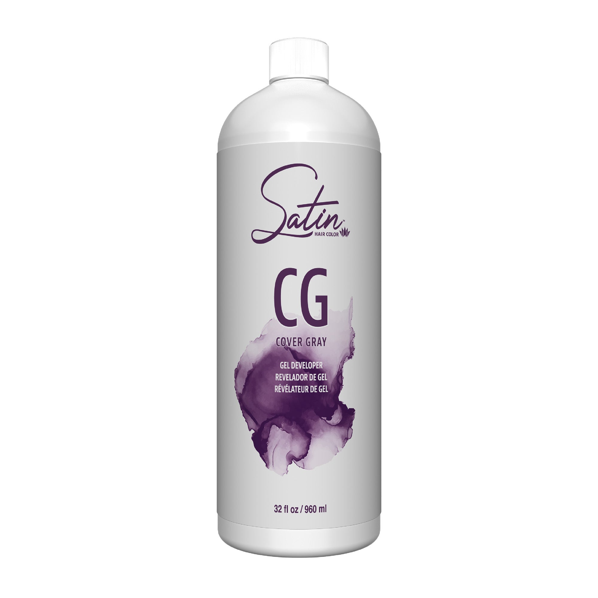 Satin Gel Developer 6 oz / 177 ml - CG Cover Gray – Hermosa Beauty