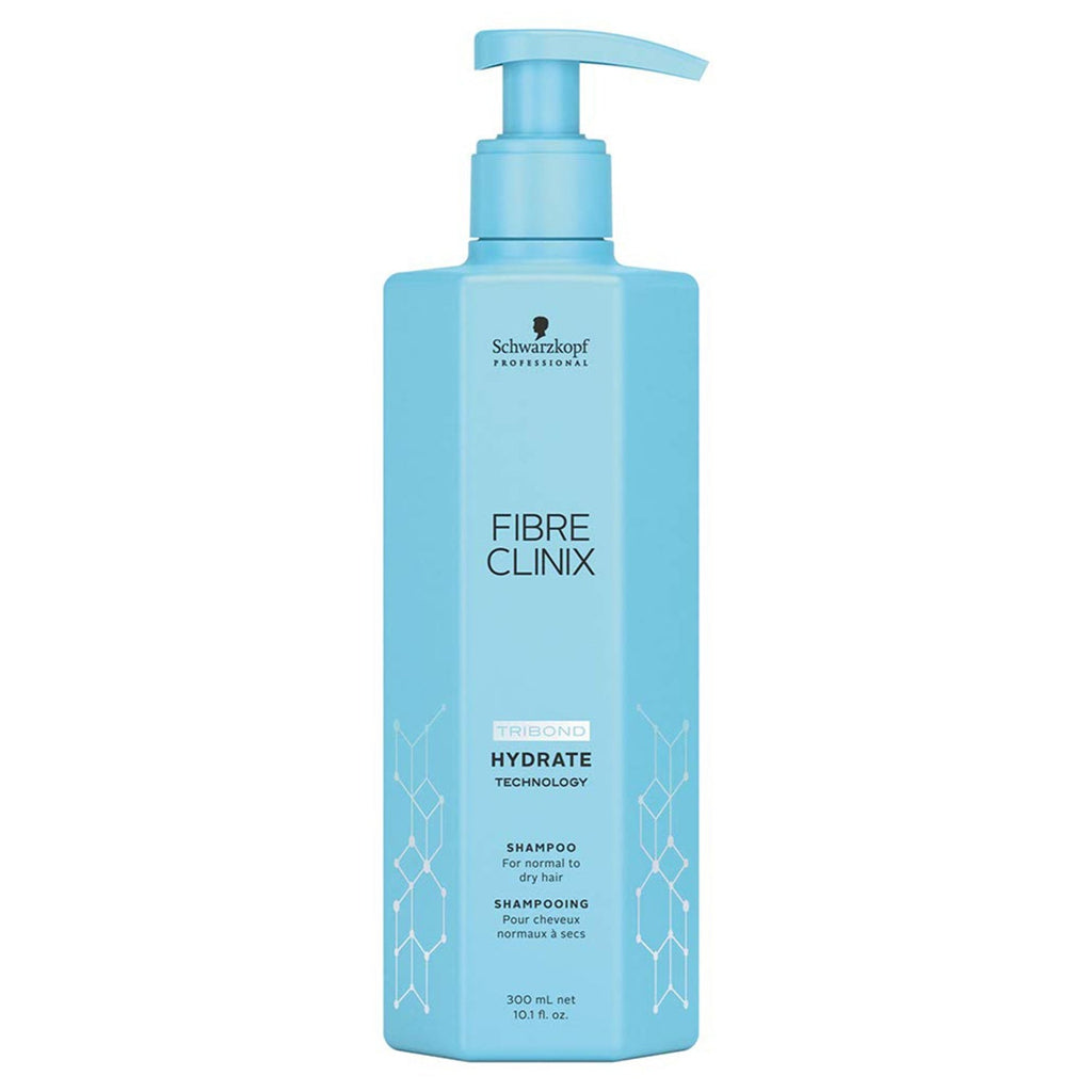 4045787572025 - Schwarzkopf FIBRE CLINIX Tribond Hydrate Shampoo 10.1 oz / 300 ml | Normal to Dry Hair
