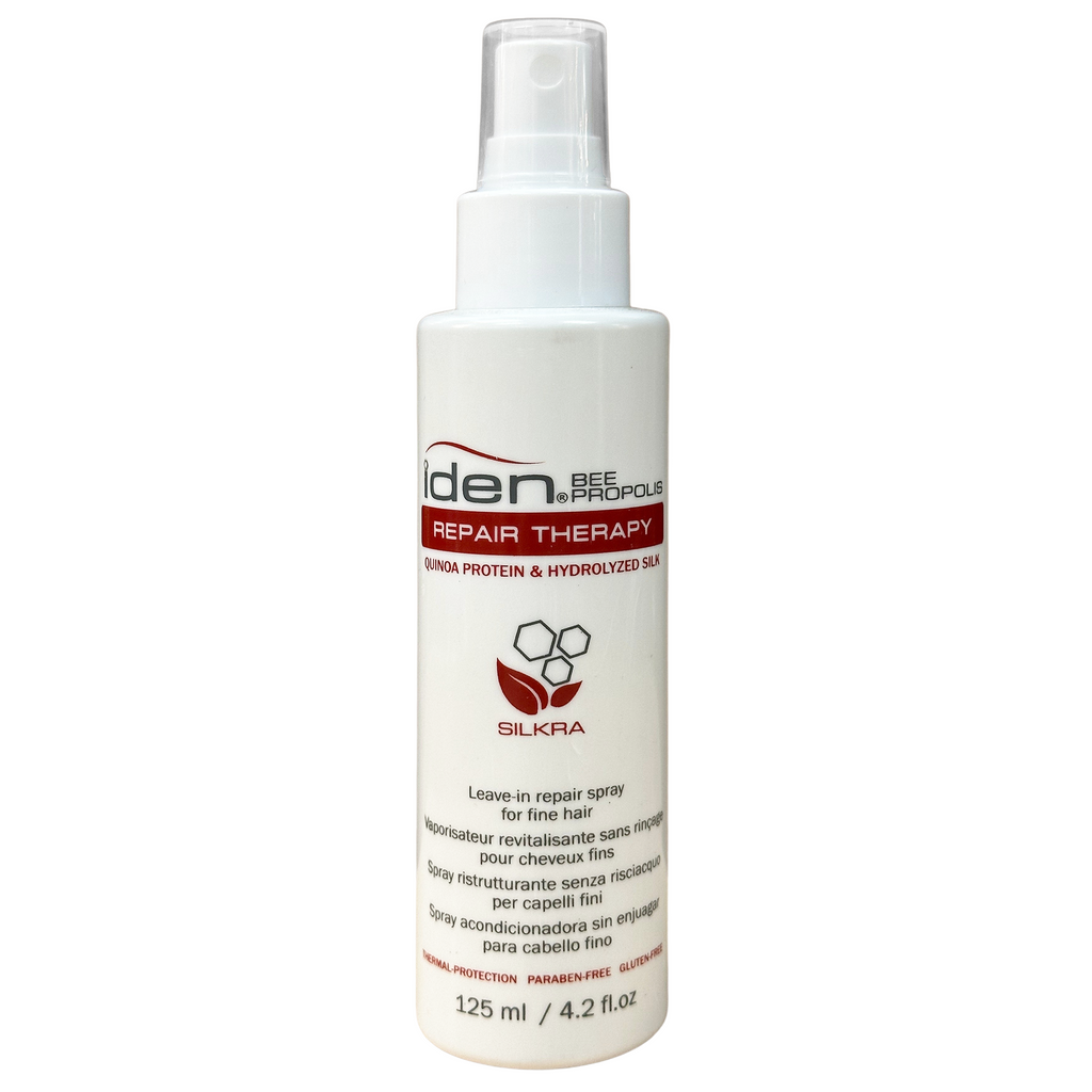 850256002101 - Iden Bee Propolis REPAIR THERAPY Silkra Leave-In Repair Spray 4.2 oz / 125 ml | For Fine Hair