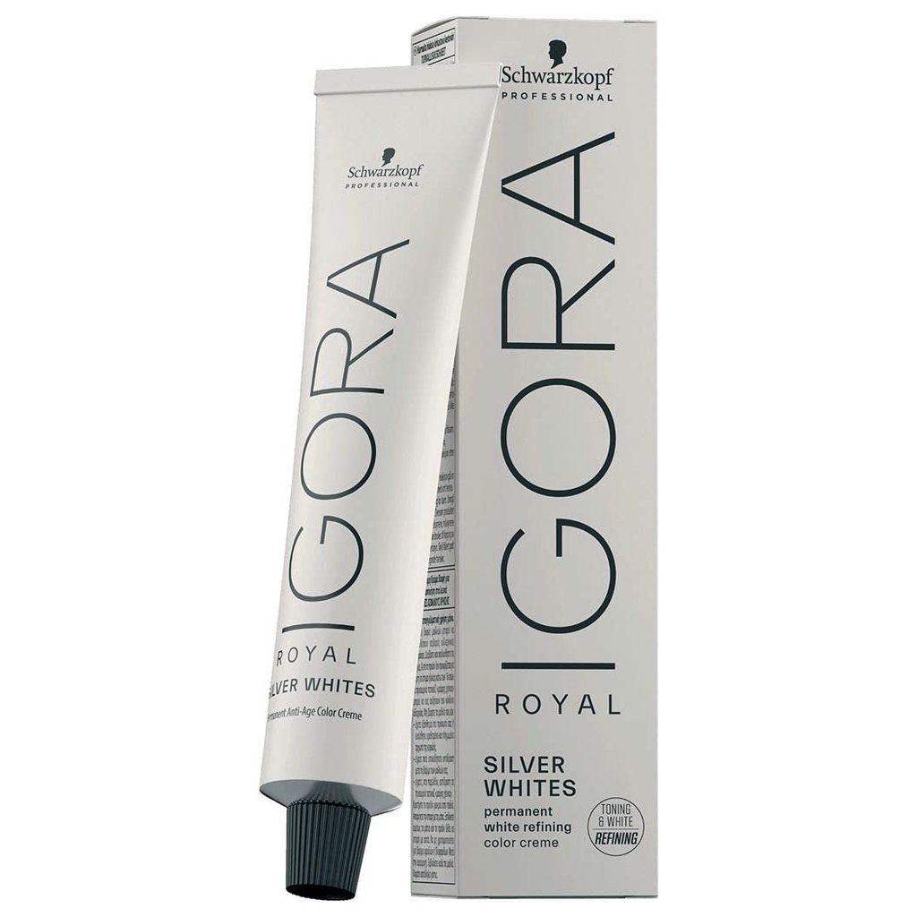 4045787337570 - Schwarzkopf IGORA ROYAL SILVER WHITES Permanent Color 2.1 oz / 60 g - Slate Grey (Dark)