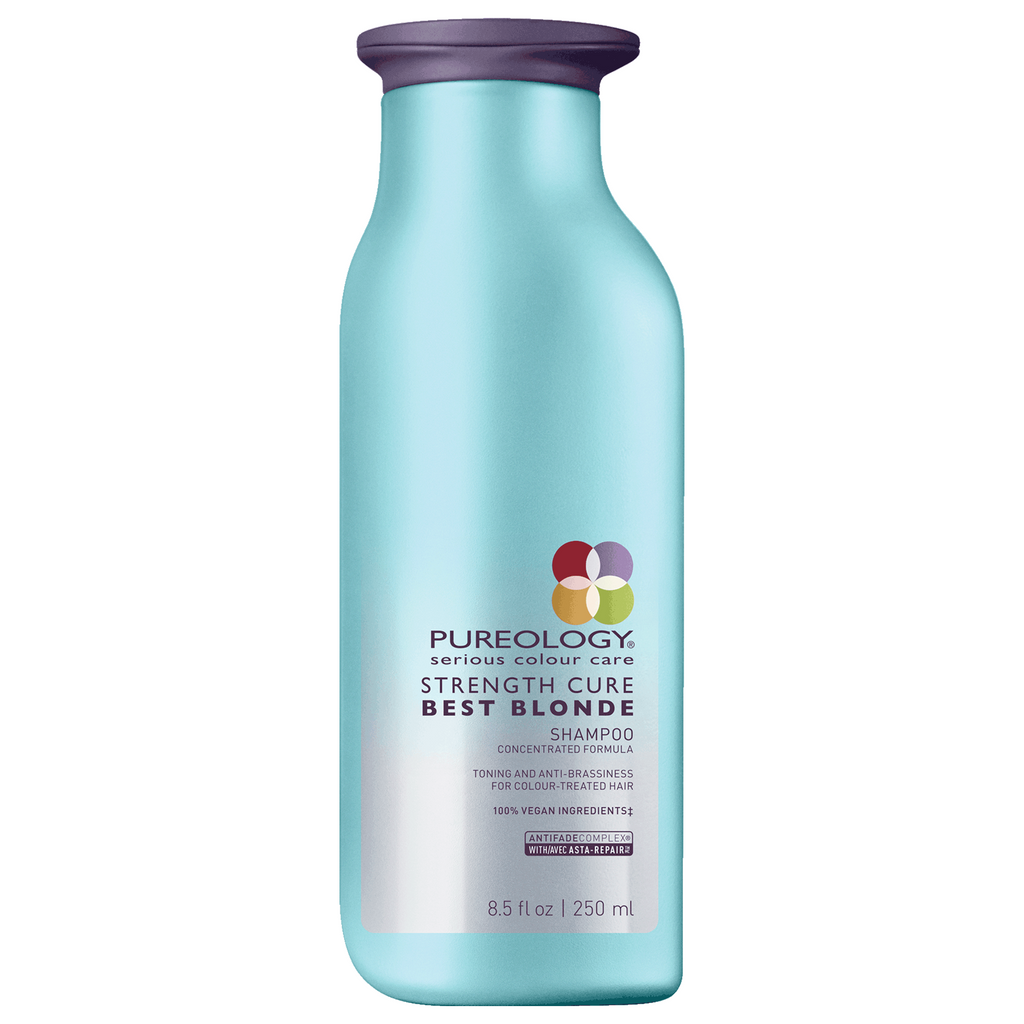 Pureology Strength Cure Best Blonde Shampoo 8.5 oz / 250 ml | For Color Treated Hair