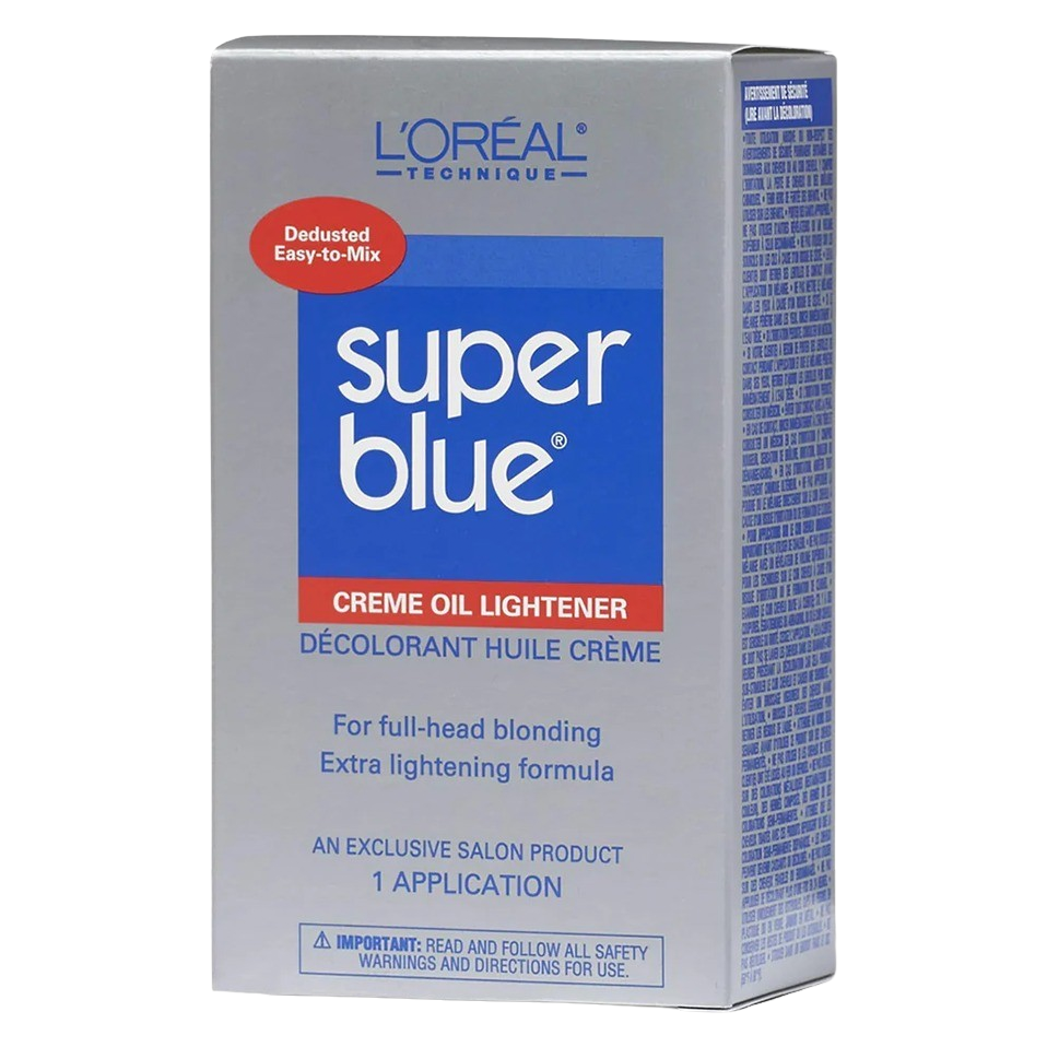 L'Oreal Super Blue Creme Oil Lightener Application Kit