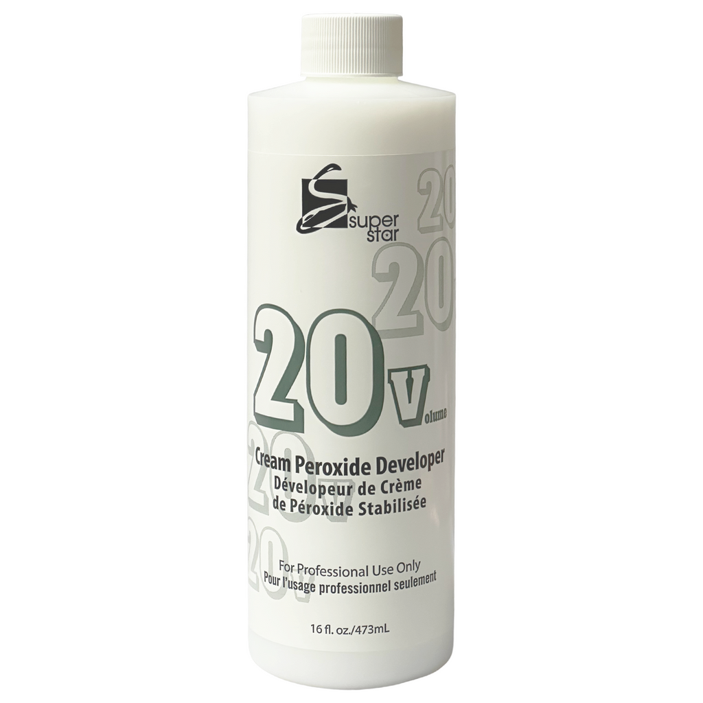 Super Star Creme Peroxide Developer 16 oz / 473 ml - 20 Volume