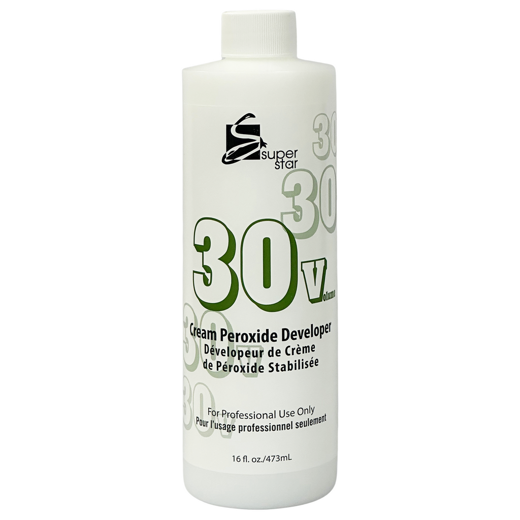 Super Star Creme Peroxide Developer 16 oz / 476 ml - 30 Volume