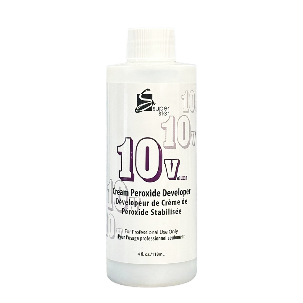 Super Star Creme Peroxide Developer 4 oz / 118 ml - 10 Volume