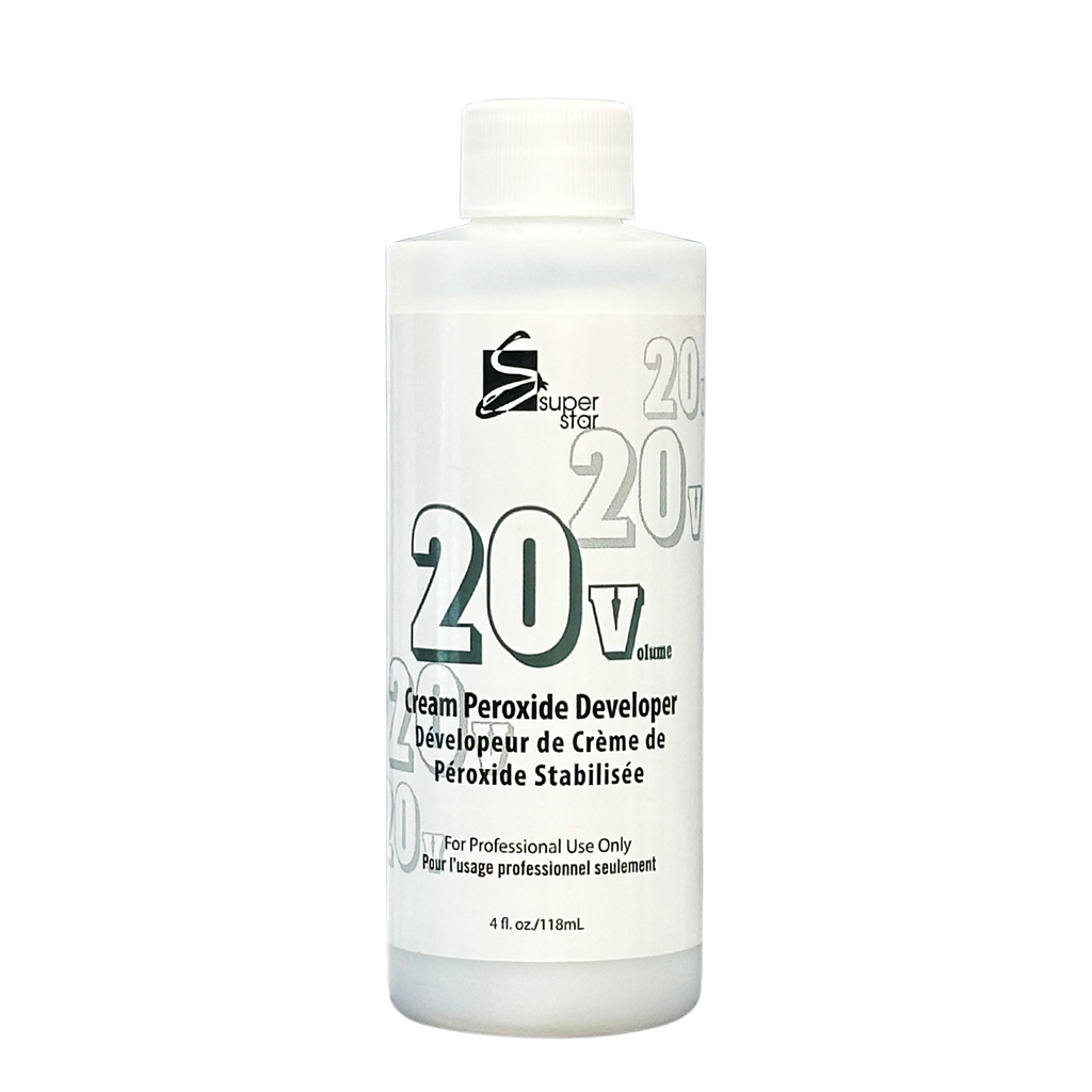 Super Star Creme Peroxide Developer 4 oz / 118 ml - 20 Volume