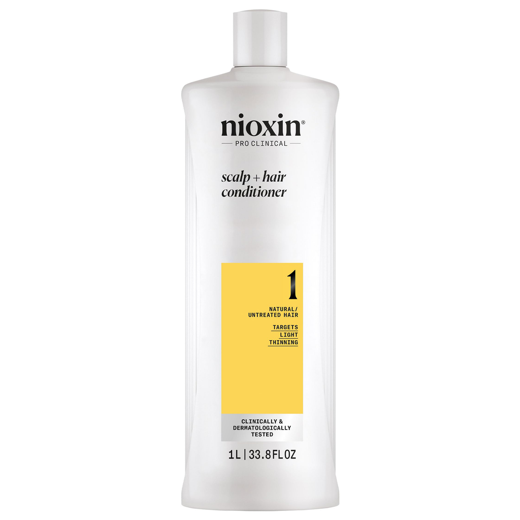 4064666304908 - Nioxin System 1 Scalp + Hair Conditioner Liter / 33.8 oz | Natural / Untreated Hair