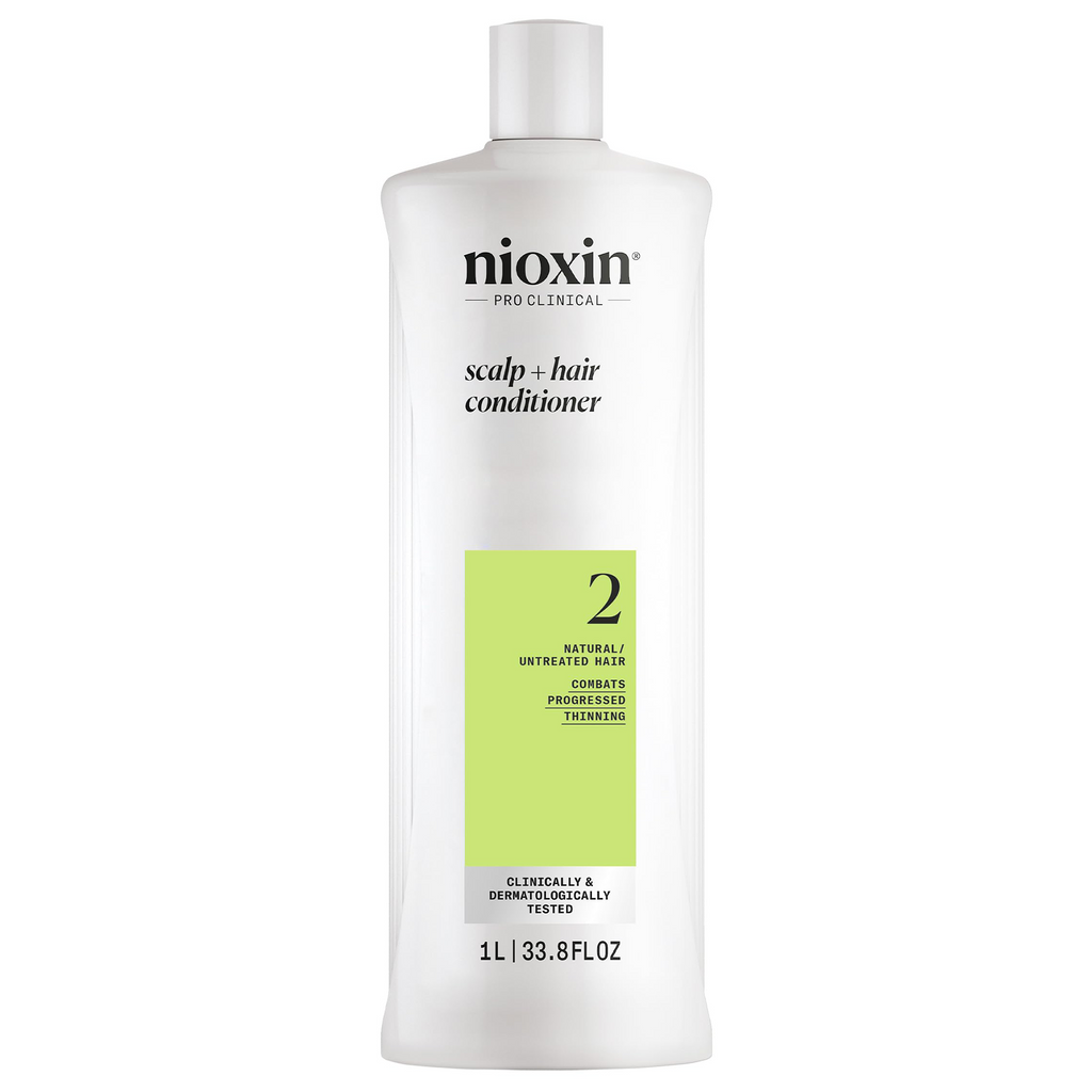 4064666305202 - Nioxin System 2 Scalp + Hair Conditioner Liter / 33.8 oz | Natural / Untreated Hair