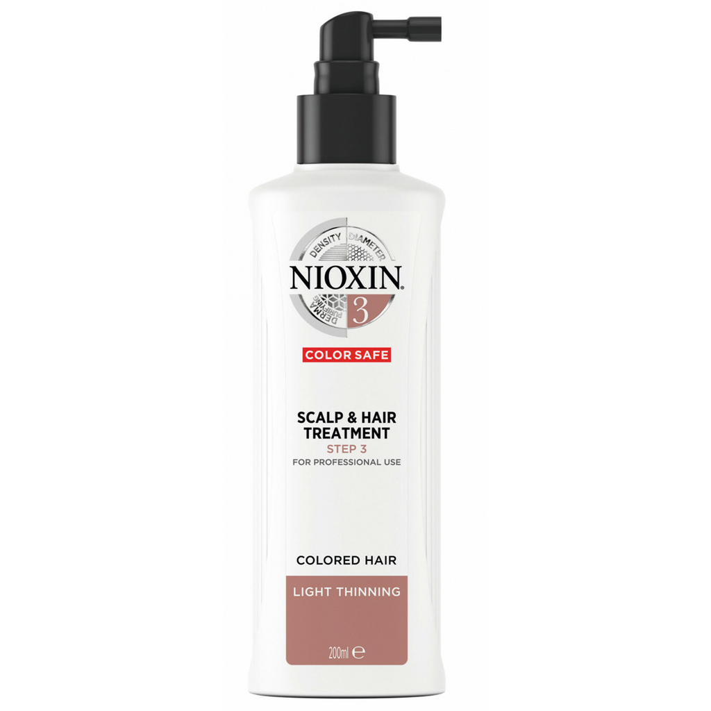 070018049278 - Nioxin System 3 Scalp & Hair Treatment 6.76 oz / 200 ml | Colored Hair / Light Thinning