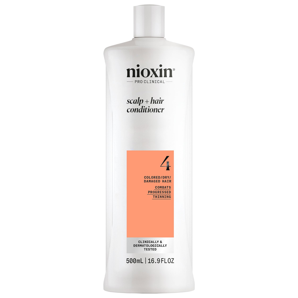 Nioxin System 4 Scalp Therapy Conditioner Liter / 33.8 oz | Colored / Damaged / Dry Hair