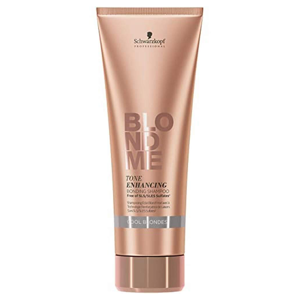4045787370041 - Schwarzkopf BLONDME Tone Enhancing Bonding Shampoo 8.4 oz / 250 ml | For Cool Blondes