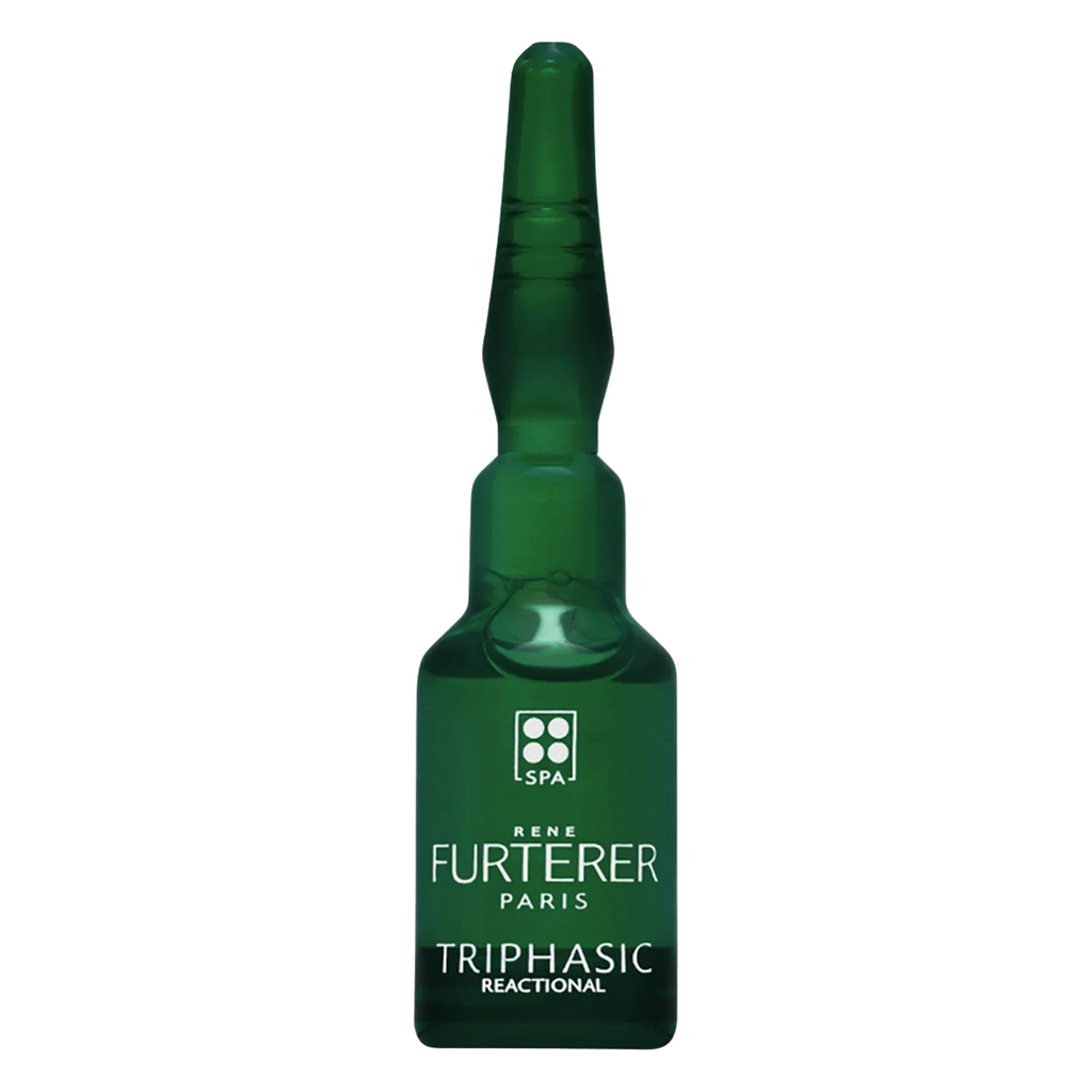 Rene Furterer TRIPHASIC REACTIONAL Thinning Hair Ritual Concentrated Serum 12 Vials | Stress, Post-Pregnancy, Diet, Fatigue