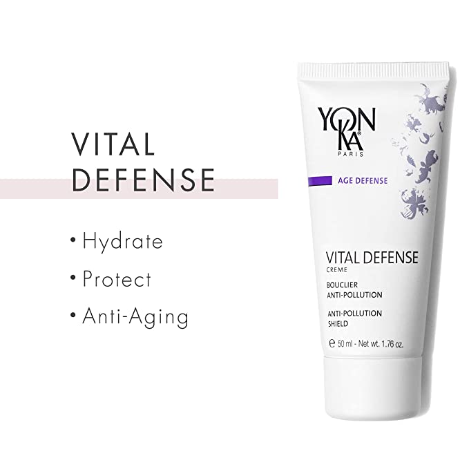 Yon-Ka Vital Defense Creme 50 ml / 1.76 oz | Anti-Oxidant, Anti-Pollution Day Cream - 832630003232
