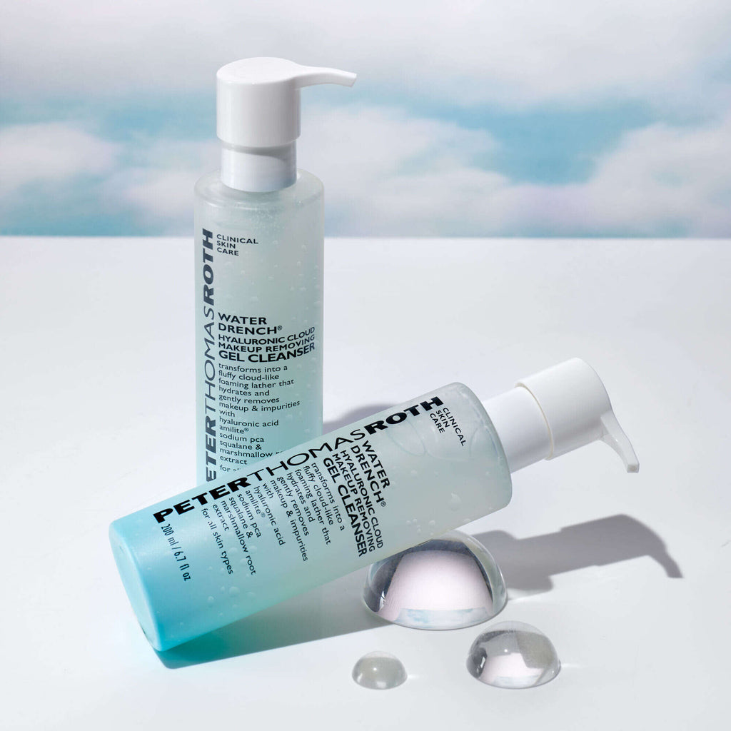 670367014240 - Peter Thomas Roth WATER DRENCH Hyaluronic Cloud Makeup Removing Gel Cleanser 6.7 oz / 200 ml