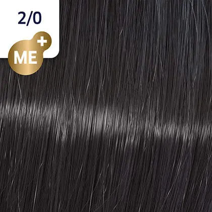 Wella Koleston Perfect Permanent Hair Color - 2/0 Darkest Brown / Natural