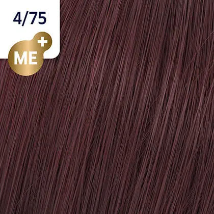 Wella Koleston Perfect Permanent Hair Color - 4/75 Medium Brown / Brown Red Violet