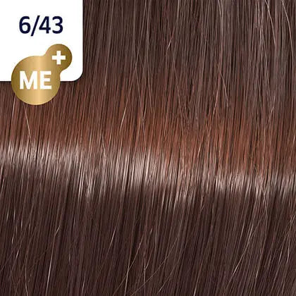 Wella Koleston Perfect Permanent Hair Color - 6/43 Dark Blonde / Red Gold