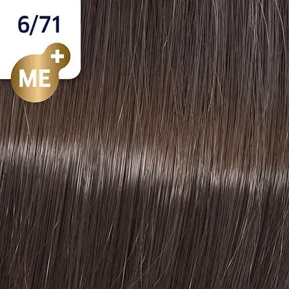 Wella Koleston Perfect Permanent Hair Color - 6/71 Dark Blonde / Brown Ash