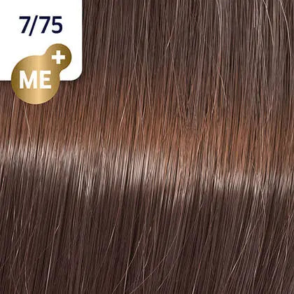 Wella Koleston Perfect Permanent Hair Color - 7/75 Medium Blonde / Brown Red Violet