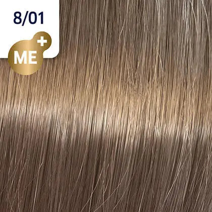 Wella Koleston Perfect Permanent Hair Color - 8/01 Light Blonde / Natural Ash