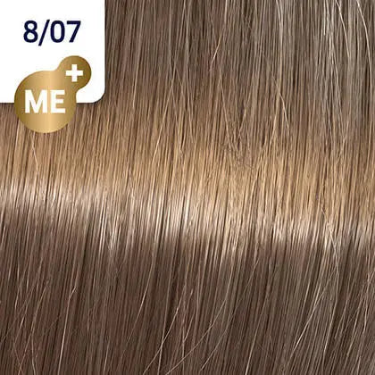 Wella Koleston Perfect Permanent Hair Color - 8/07 Light Blonde / Natural Brown