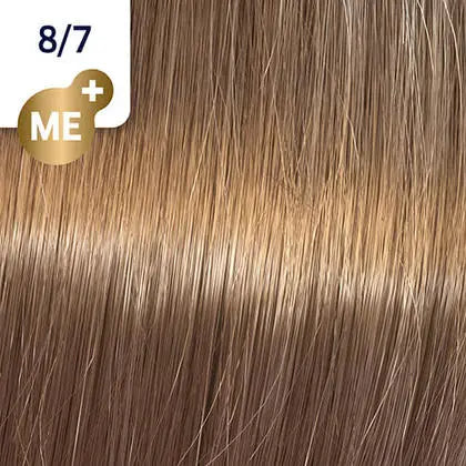 Wella Koleston Perfect Permanent Hair Color - 8/7 Light Blonde / Brown