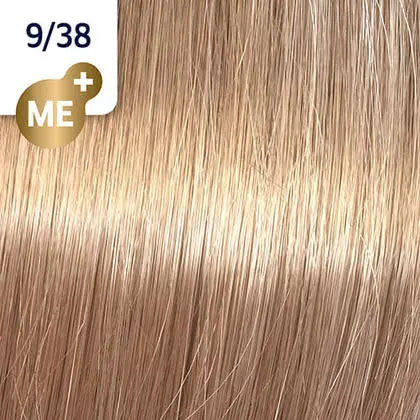 Wella Koleston Perfect Permanent Hair Color - 9/38 Very Light Blonde / Gold Pearl