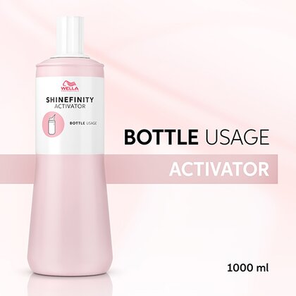 Wella Shinefinity Activator Bottle Usage Liter 33.8 oz - 4064666050300