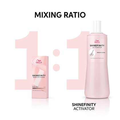 Wella Shinefinity Activator Bottle Usage Liter 33.8 oz - 4064666050300