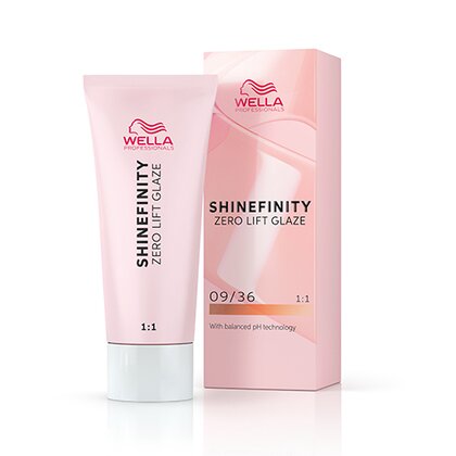 Wella Shinefinity Zero Lift Glaze Demi-Permanent Hair Color - 09/36 Very Light Blonde Gold Violet - 4064666050058