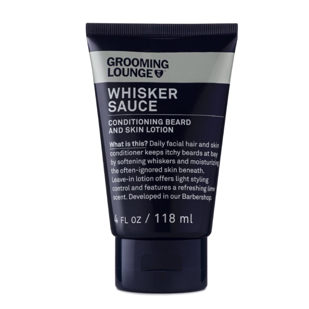 182861000563 - Grooming Lounge Whisker Sauce 4 oz / 118 ml | Beard & Skin Lotion
