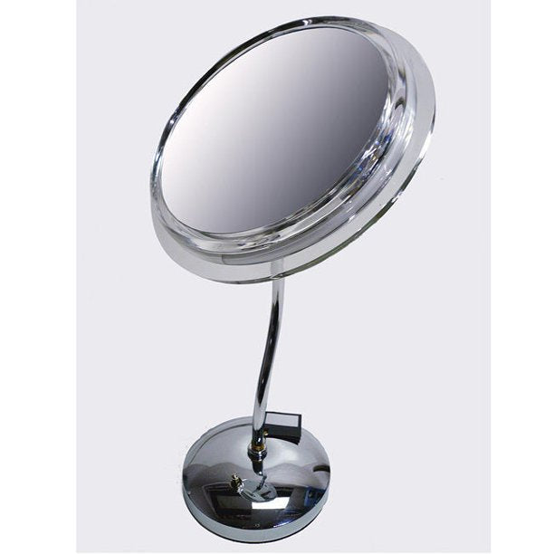 Zadro Surround Light 2000 Lighted Pedestal Chrome Mirror 7x