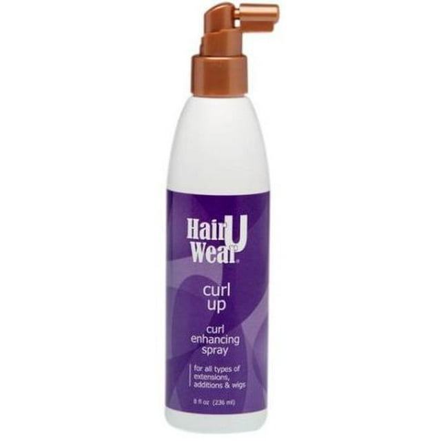 Hair U Wear Curl Up Curl Enhancing Spray 8 oz - 808064089890