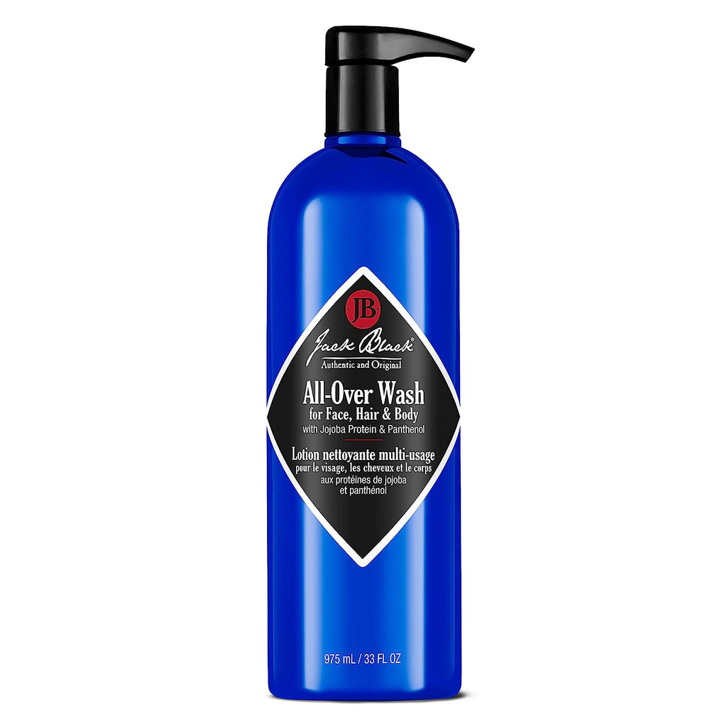 682223091081 - Jack Black All-Over Wash 33 oz / 975 ml | For Face, Hair & Body