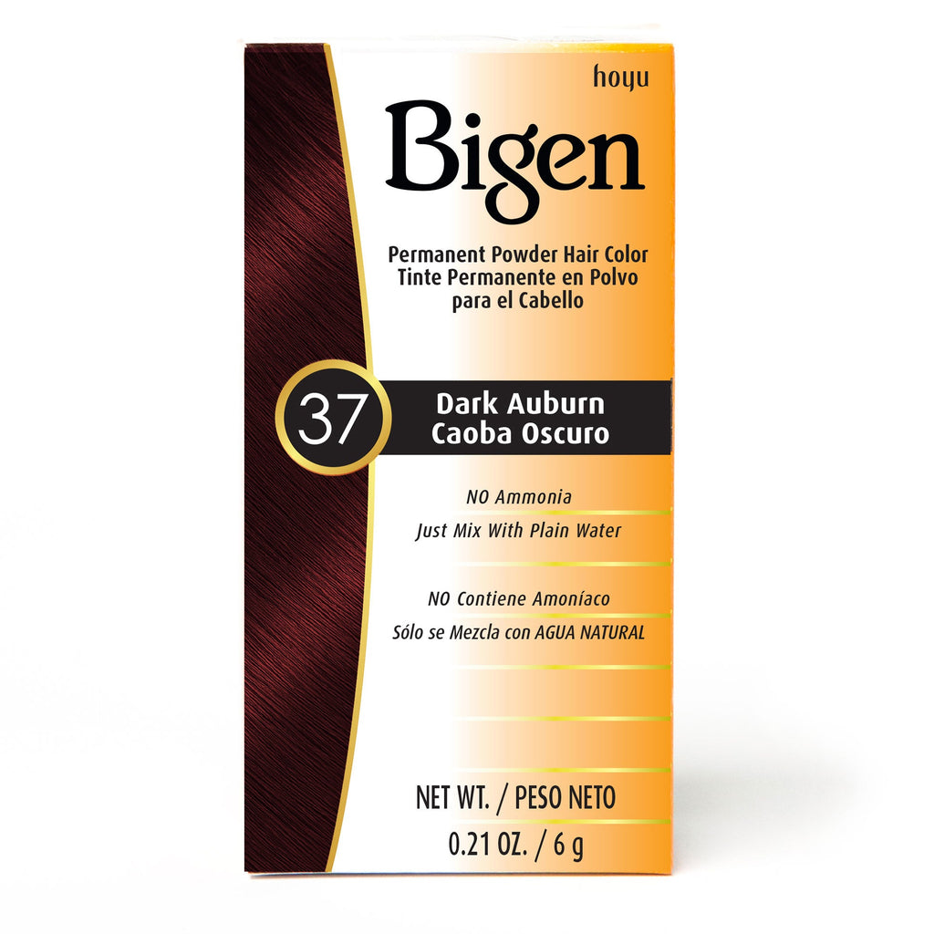 033859905370 - Bigen Permanent Powder Hair Color - 37 Dark Auburn