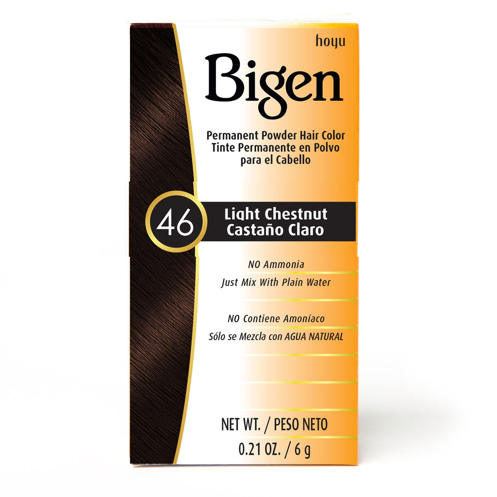 033859905462 - Bigen Permanent Powder Hair Color - 46 Light Chestnut