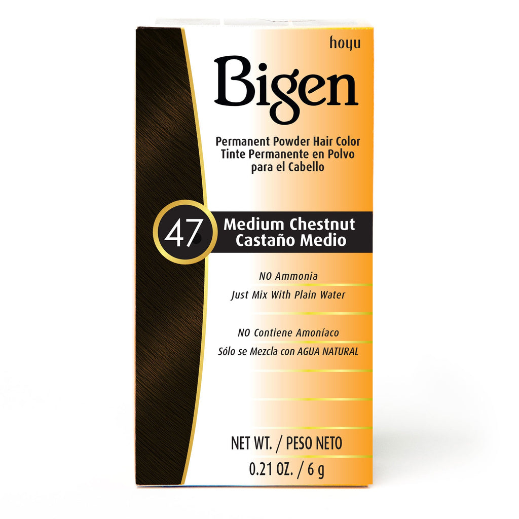 033859905479 - Bigen Permanent Powder Hair Color - 47 Medium Chestnut