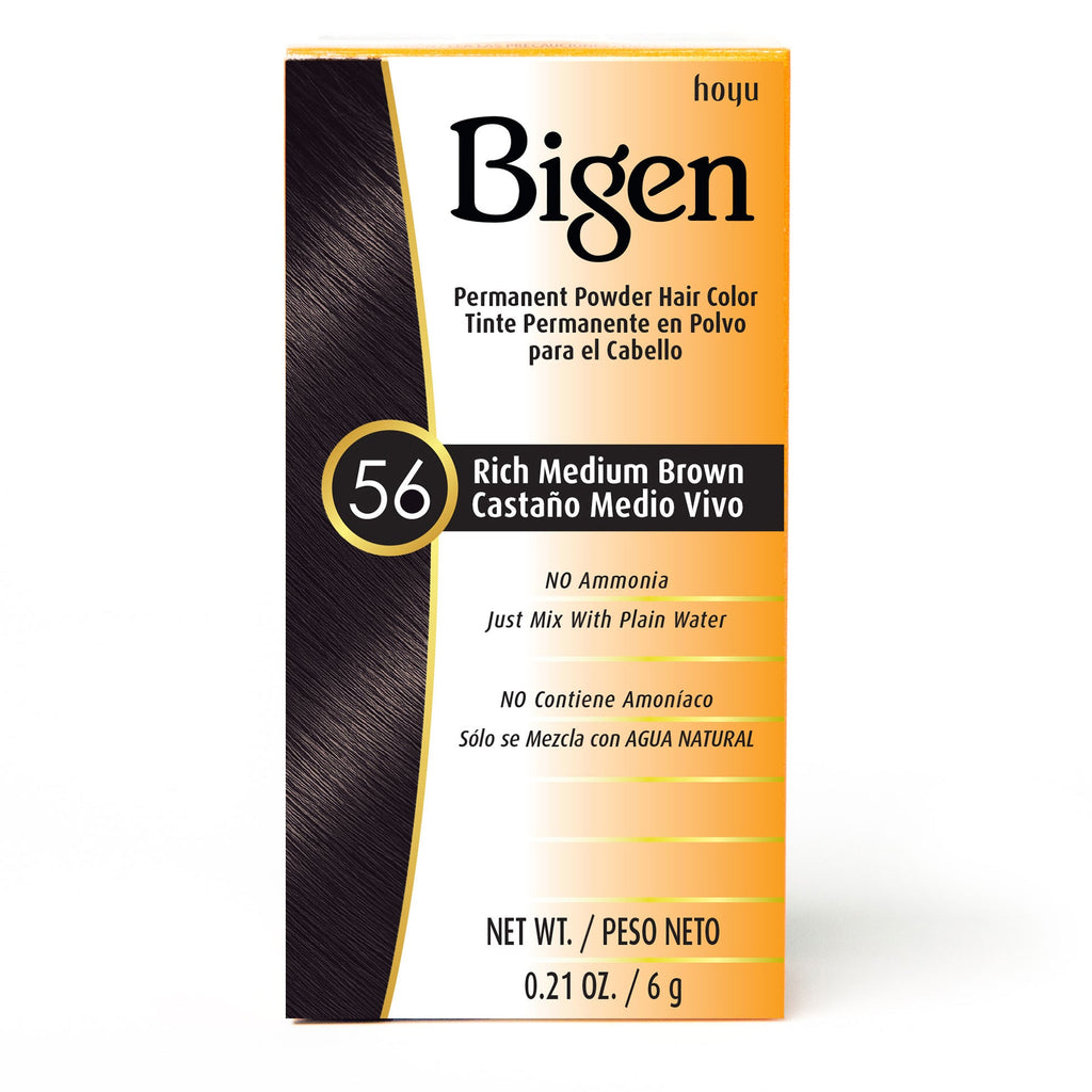 033859905561 - Bigen Permanent Powder Hair Color - 56 Rich Medium Brown