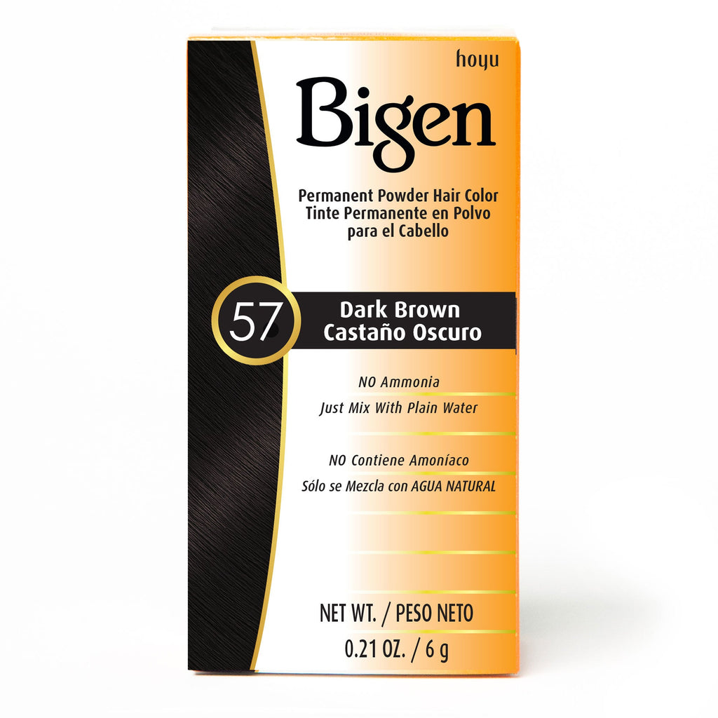 033859905578 - Bigen Permanent Powder Hair Color - 57 Dark Brown