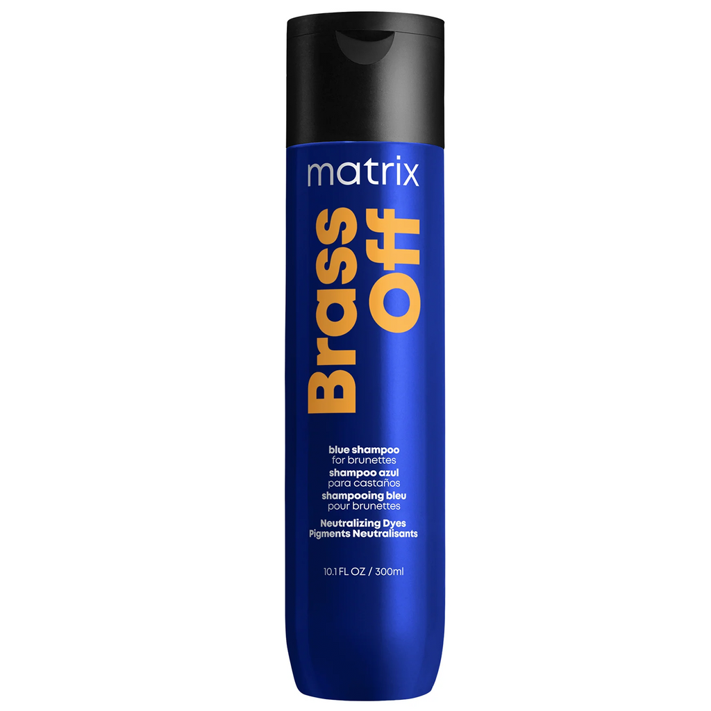 Matrix Brass Off Blue Shampoo 10.1 oz / 300 ml | For Brunettes