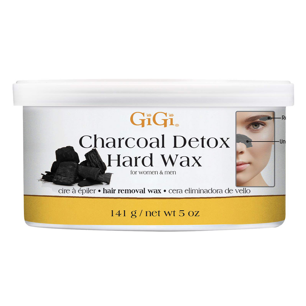 73930028505 - GiGi Hair Removal Wax 5 oz / 141 g - Charcoal Detox Hard Wax