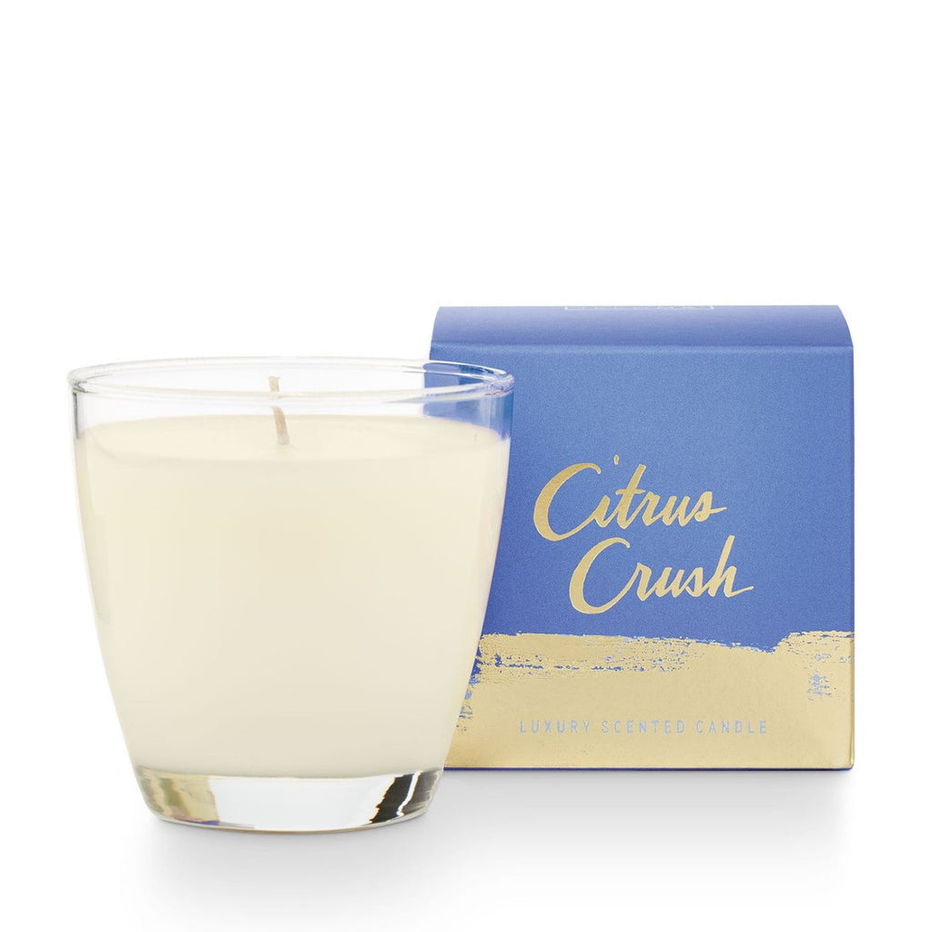 644911981821 - Illume Demi Boxed Glass Candle 4.7 oz / 135 g - Citrus Crush